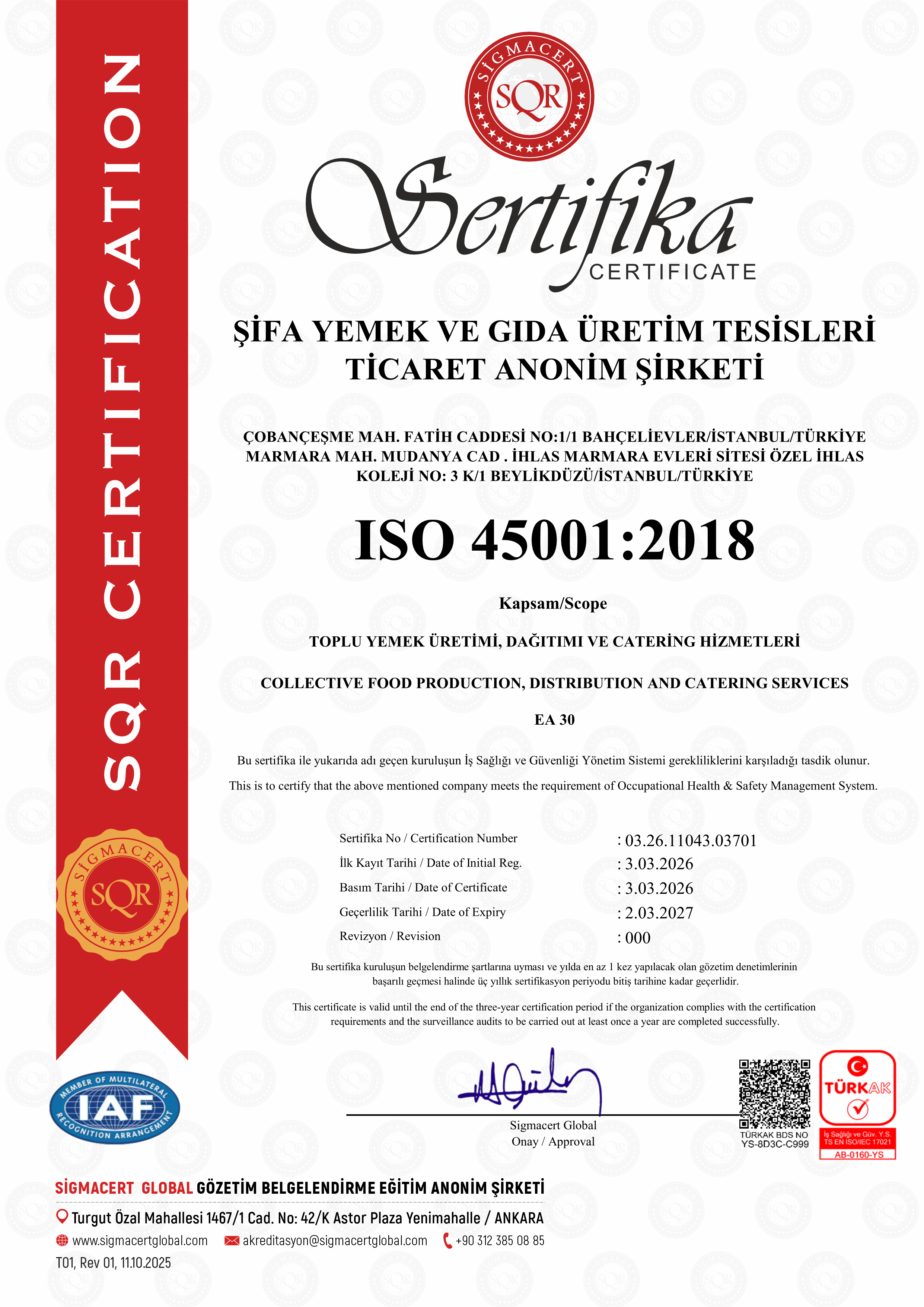 ISO 45001:2018